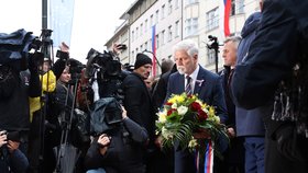 Petr Pavel na Národní třídě (17.11.2025)