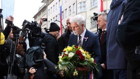 Petr Pavel na Národní třídě (17.11.2025)