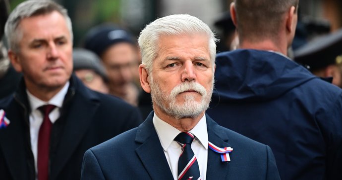 Petr Pavel na Národní třídě (17.11.2025)