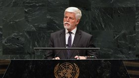 Petr Pavel při projevu v OSN