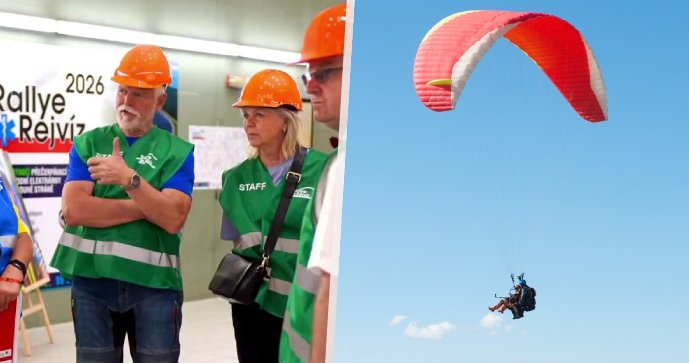 Prezidentův tým pomohl zraněnému paraglidistovi