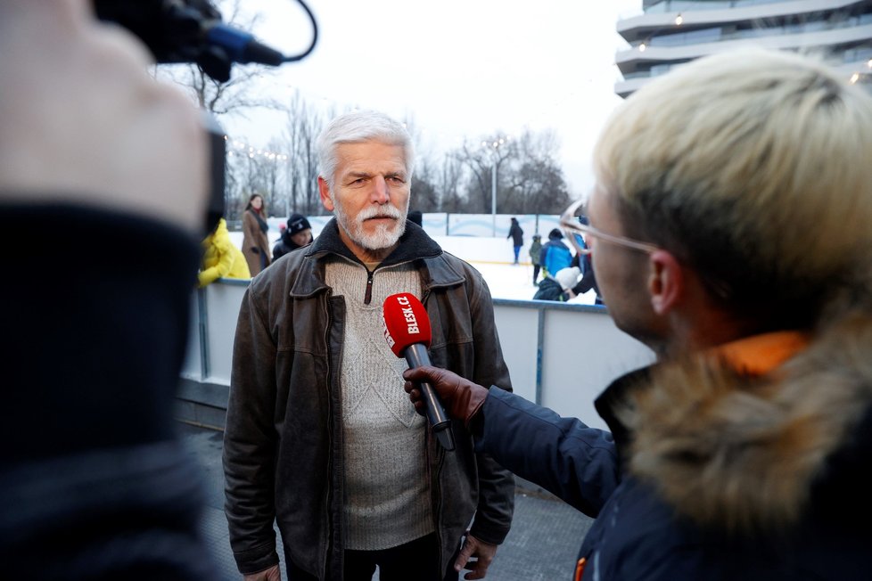 Den s prezidentským kandidátem: Petr Pavel během rozhovoru pro Blesk (prosinec 2022)