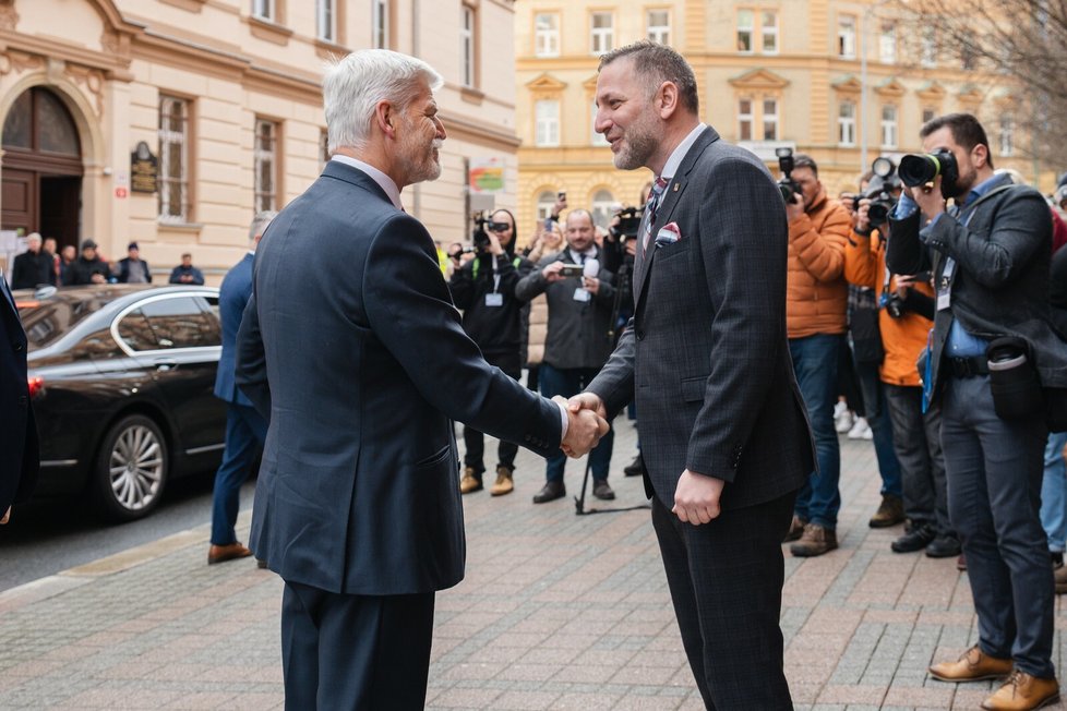 Prezident Petr Pavel na návštěvě Plzeňského kraje (23.1.2024)