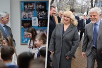 Pavel na základce v Praze bez Evy: Vnitřně znovu kandidovat nechci, ale... A rýpnutí do parlamentu