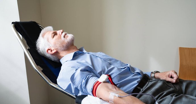 Prezident Petr Pavel vyrazil na darování krve