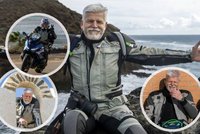 Exkluzivní fotky z prezidentovy motodovolené ve Španělsku: Dokonale šťastný Pavel!