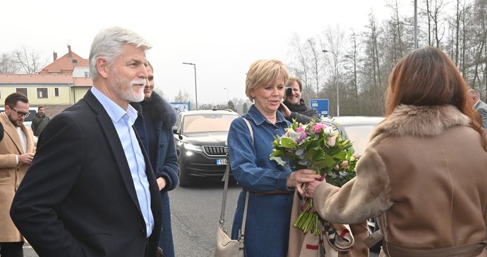 Prezident Petr Pavel vyrazil na návštěvu Karlovarského kraje (15. 2. 2023)