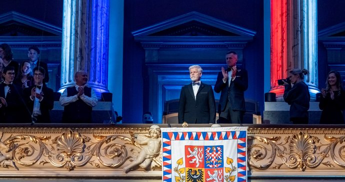 Prezident Petr Pavel na Koncertě pro svobodu a demokracii v Rudolfinu (16.11.2025)