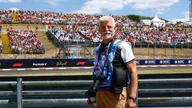 Petr Pavel na Velké ceně Maďarska formulí F1 (červenec 2026)