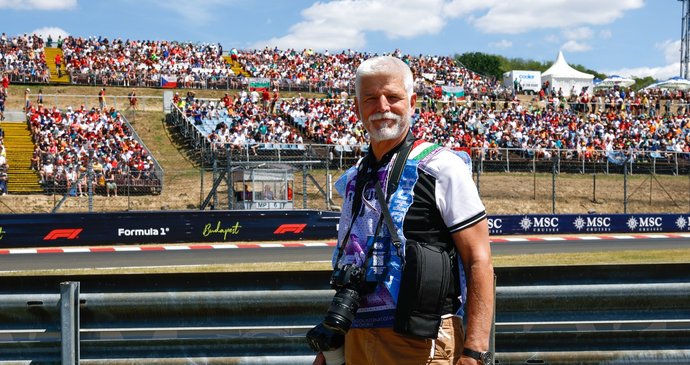 Petr Pavel na Velké ceně Maďarska formulí F1 (červenec 2026)