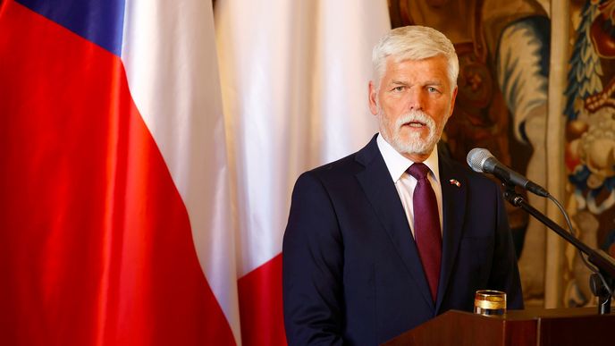 Prezident Petr Pavel na Pražském hradě Prezident Petr Pavel na Pražském hradě