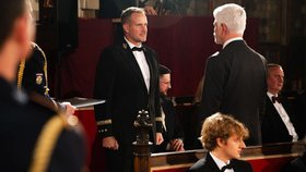 Předávání státních vyznamenání 2025: Petr Pavel a Karel Řehka (28.10.2025).