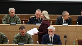 Velitelské shromáždění Armády ČR za účasti prezidenta Pavla, ministryně v demisi Černochové i náčelníka Řehky(25.11.2025)