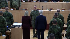 Velitelské shromáždění Armády ČR za účasti prezidenta Pavla, ministryně v demisi Černochové i náčelníka Řehky(25.11.2025)