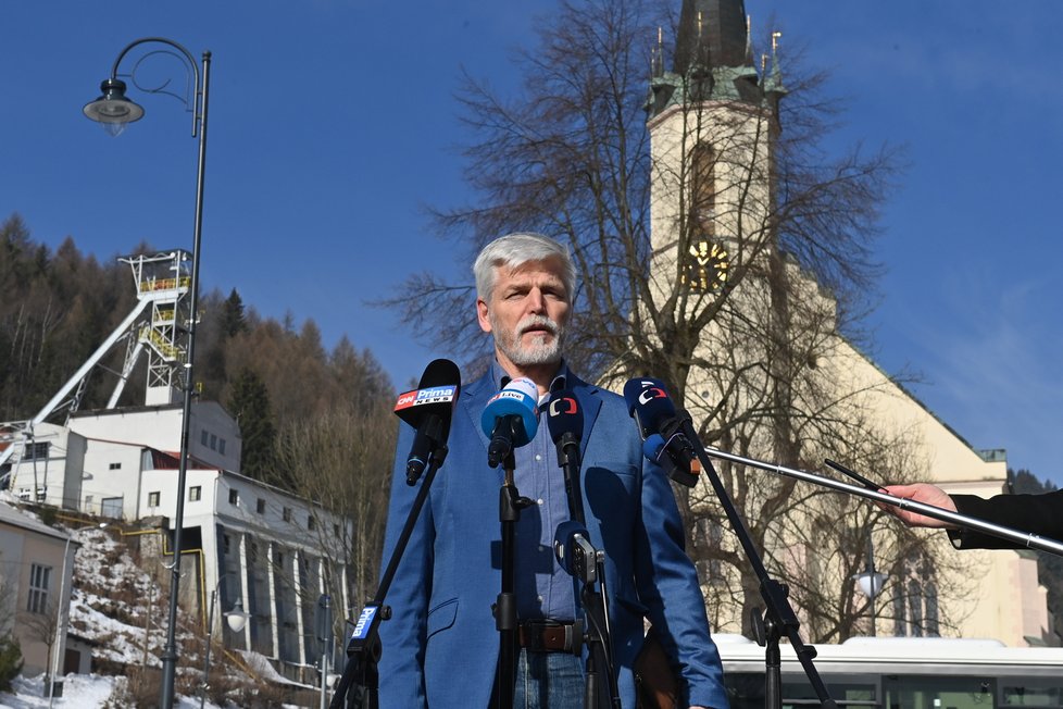 Petr Pavel v Karlovarském kraji: Jáchymov (16. 2. 2023)