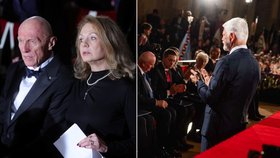 Rodinná pouta na Hradě: Pavel se syny, Topolánek a expremiéři se ženami. A s kým přišel vdovec Výborný?