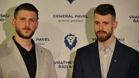 Synové Petra Pavla: Jan (vlevo) a Petr (vpravo)