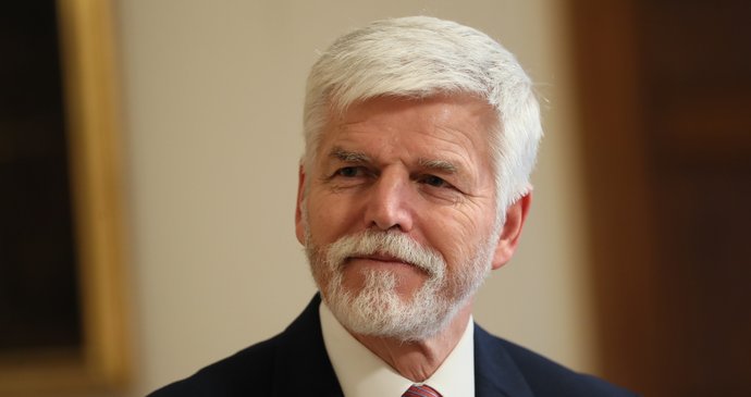 Petr Pavel při rozhovoru pro pořad Blesku Epicentrum v Hrzánském paláci (1.2.2023)