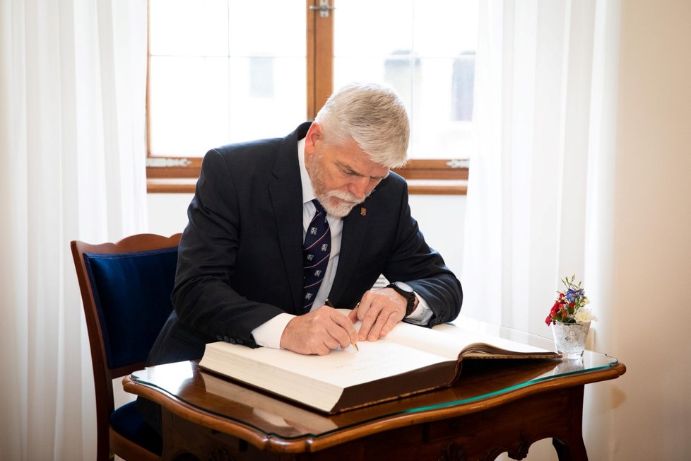 Prezident Petr Pavel na návštěvě Senátu (30.3.2023)