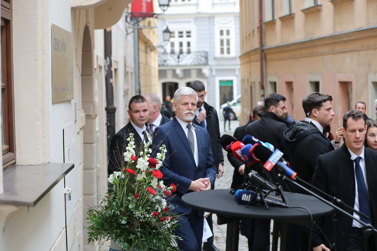 Prezident Petr Pavel na Slovensku: Závěrečná tisková konference (14.3.2023ú