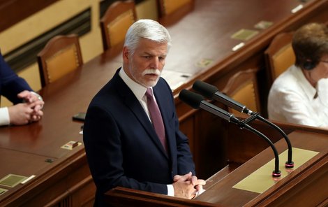 Prezident Petr Pavel navštívil Sněmovnu. (13.6.2023)