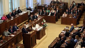 Prezident Petr Pavel navštívil Sněmovnu. (13.6.2023)