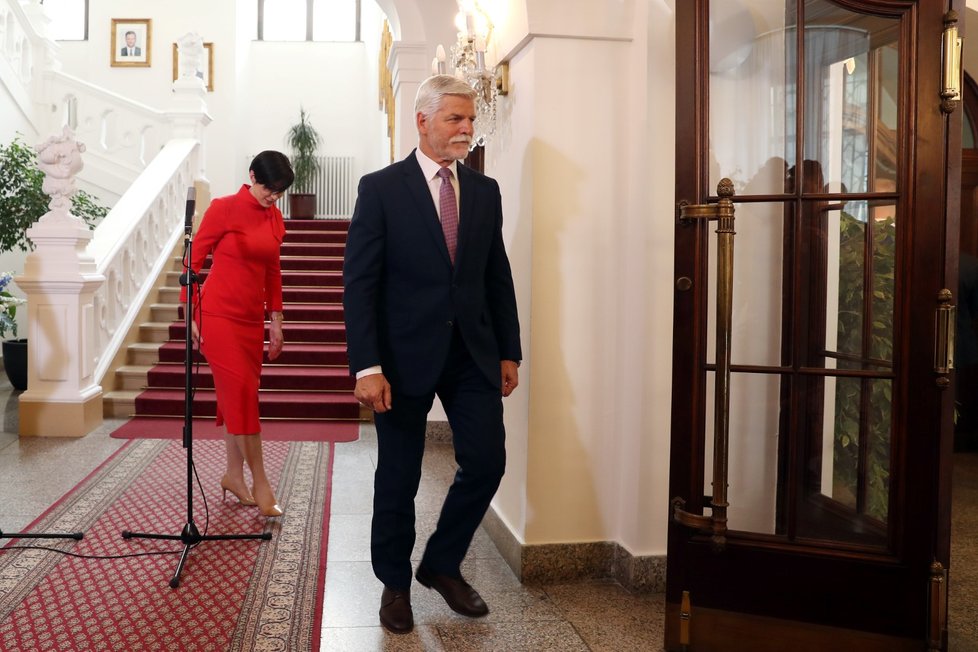 Prezident Petr Pavel navštívil Sněmovnu. (13. 6. 2023)