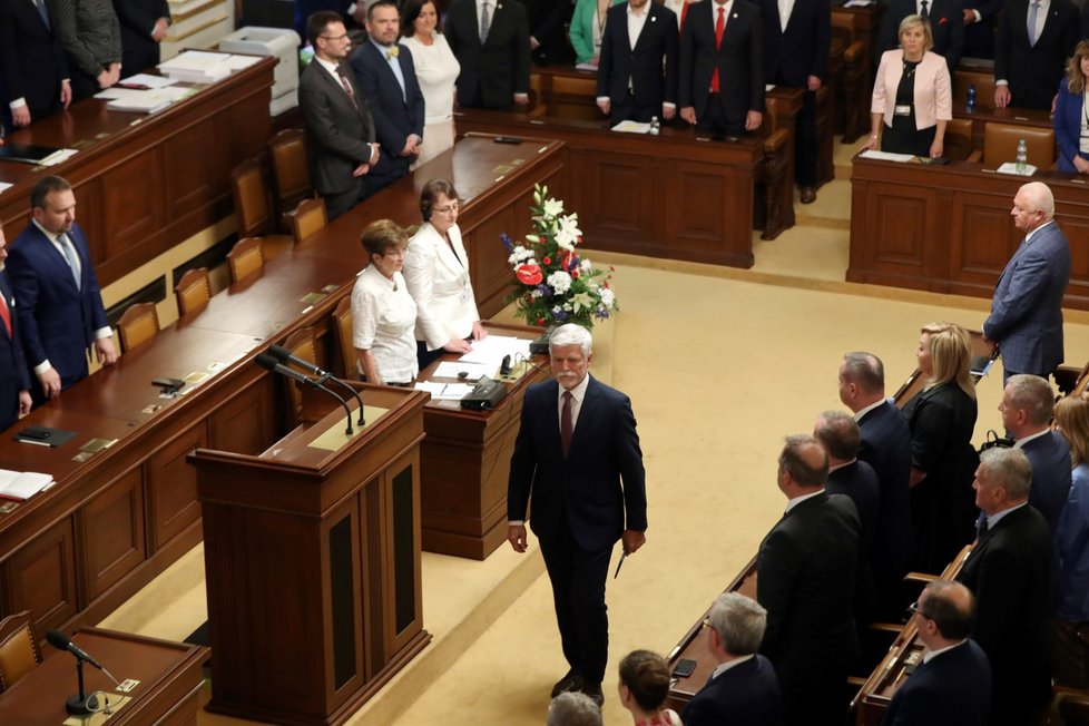 Prezident Petr Pavel navštívil Sněmovnu. (13. 6. 2023)