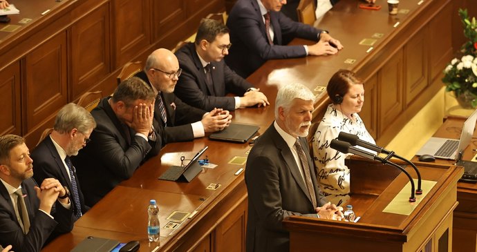 Prezident Petr Pavel ve Sněmovně