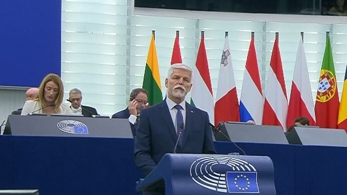Petr Pavel v europarlamentu ve Štrasburku - ilustrační snímek