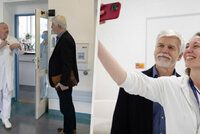Pavel na prohlídce v nemocnici: Selfie s lékaři a důkladné vyšetření. Jak jeho zdraví dopadlo?