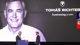 Petr Pavel představil na tiskové konferenci svůj hvězdný tým: fundraiser a finanční ředitel Tomáš Richter