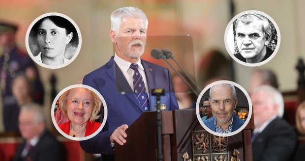 Eben, Vašáryová, dcera Masaryka či Dana Drábová? Kdo může dostat metál od prezidenta Pavla