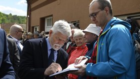 Prezident Petr Pavel na návštěvě Zlínského kraje.