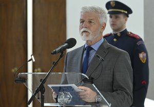 Prezident Petr Pavel na setkání se zahraničními diplomaty (27.10.2025)