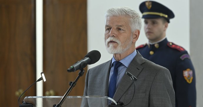 Prezident Petr Pavel na setkání se zahraničními diplomaty (27.10.2025)