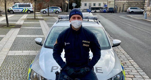 Policista Petr zachránil život pohřešovanému muži.