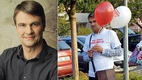 Petr Sýkora ještě před pár dny rozdával v rámci kampaně balónky dětem. V politice ale možná kvůli útokům konkurentů skončí. Je totiž zadlužen a oponenti na to rádi upozorňují.