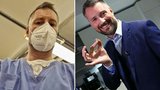 Moderátor CNN Prima News Petr Vágner: Dvanáctky na covid oddělení a slova o skafandru!