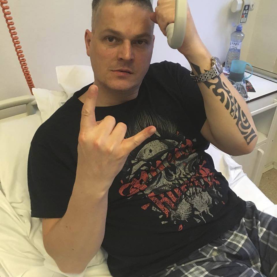 Expřítel Dary Rolins Petr Vlasák v nemocnici