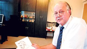 Advokát Jan Herout (61) je amatérský kreslířem