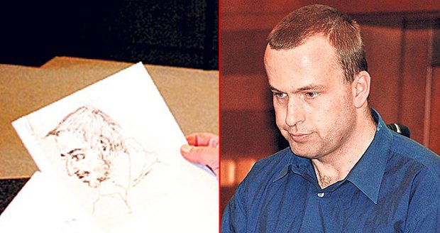 Advokát nakreslil portrét dozorce, heparinový vrah za to dostal víc masa