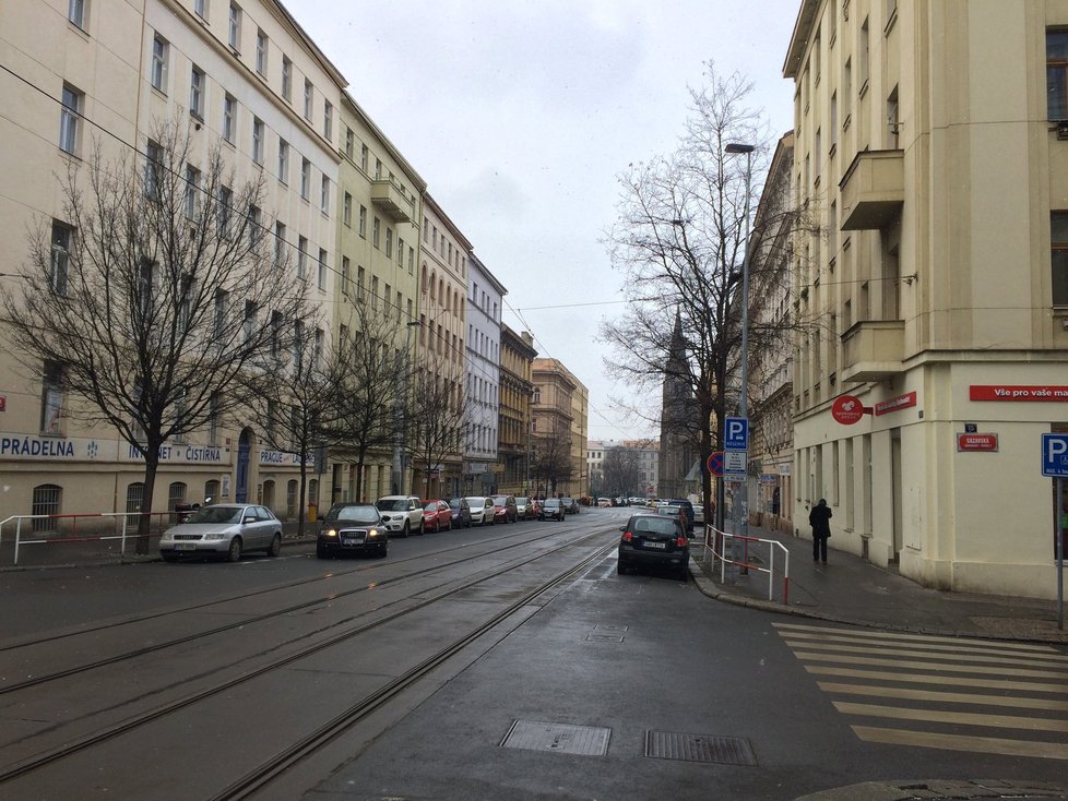 Vinohrady jsou typické blokovou zástavbou.