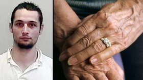 Žiga serval stařence z ruky násilím snubní prsten, který nosila 52 let