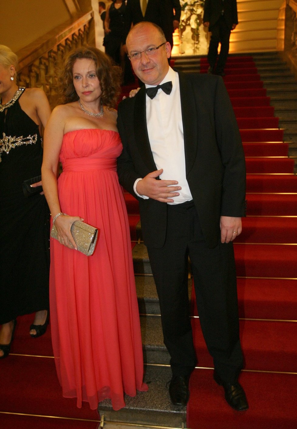 Petra Buzková s manželem v roce 2012