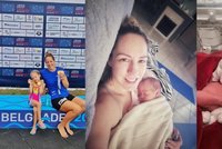 Olympijská plavkyně Petra Chocová (39) porodila předčasně: Domů jsem šla bez miminka!