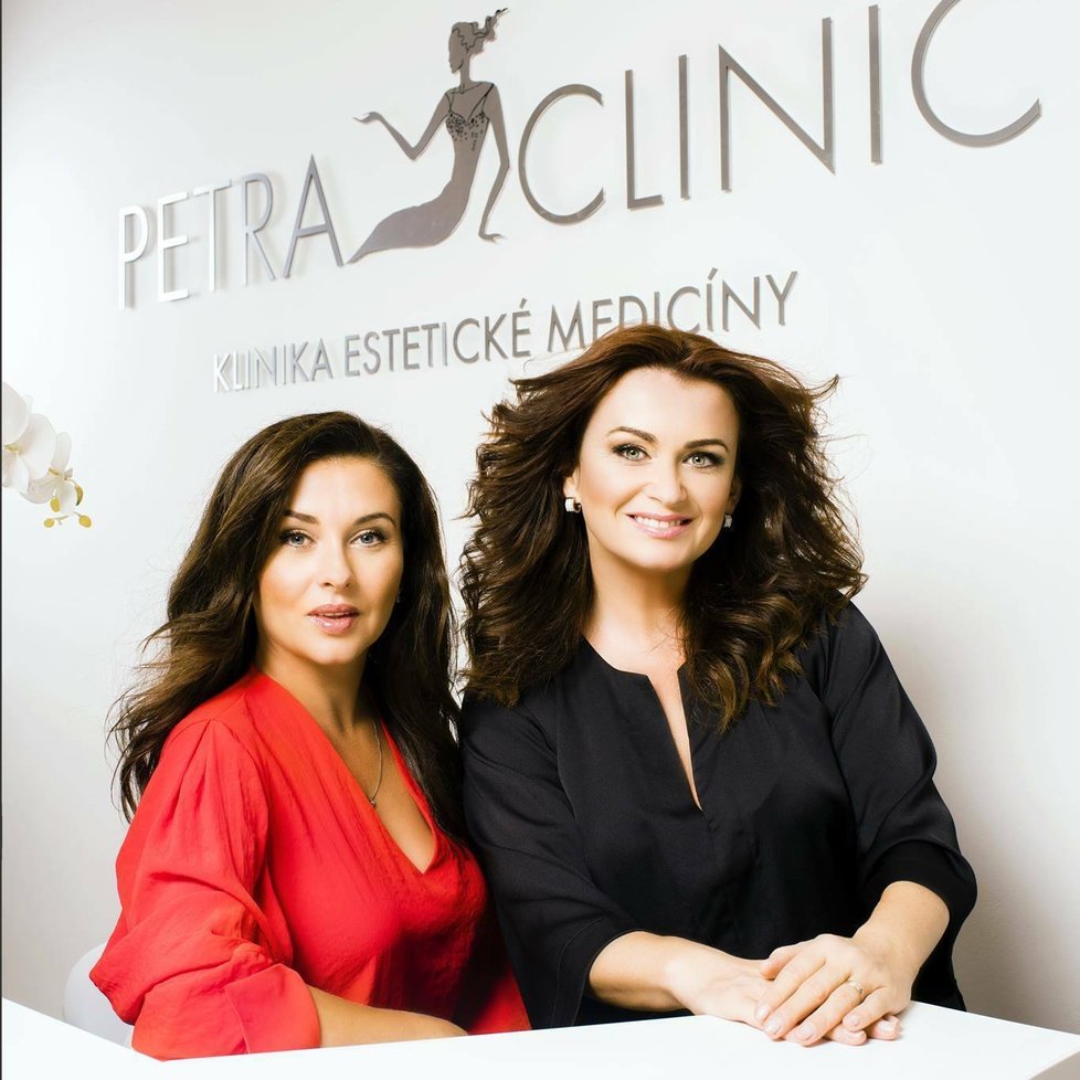 Dana Morávková s Petrou z Petra Clinic