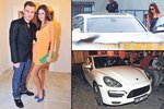 Hřebíky v pneumatikách se našly jak u Leošova porsche, tak Petřina BMW