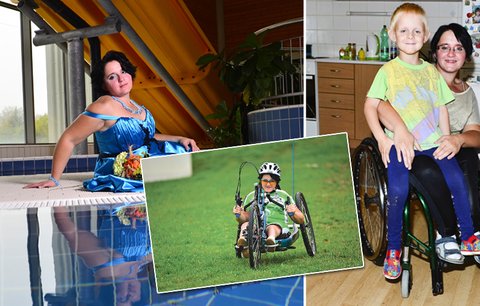 Vozíčkářka Petra (27) z České Lípy chce sportovat: Na kolo si vydělává jako modelka!