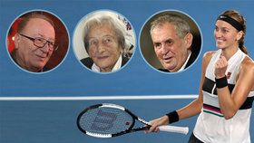 Gott, Zeman, Janda i Babiš fandí Petře Kvitové: Co vzkázali před finále Australian Open?
